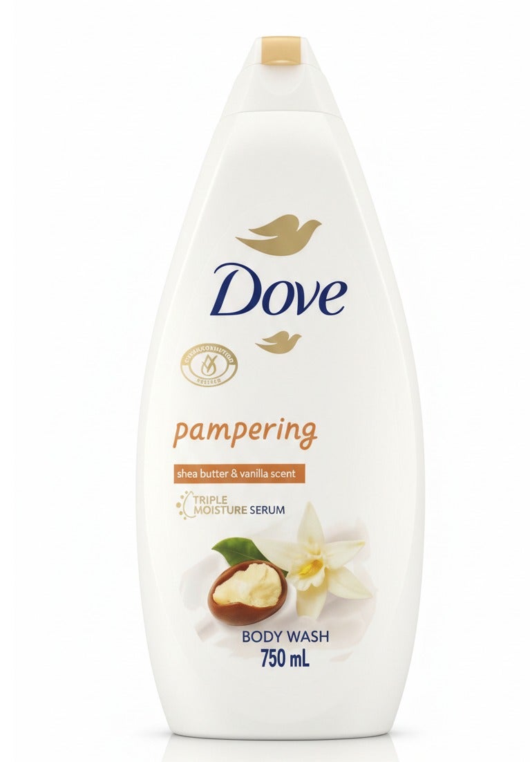 Body Wash Pampering Shea Butter & Vanilla 750 ml